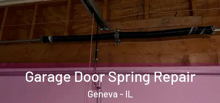  Garage Door Spring Repair Geneva - IL