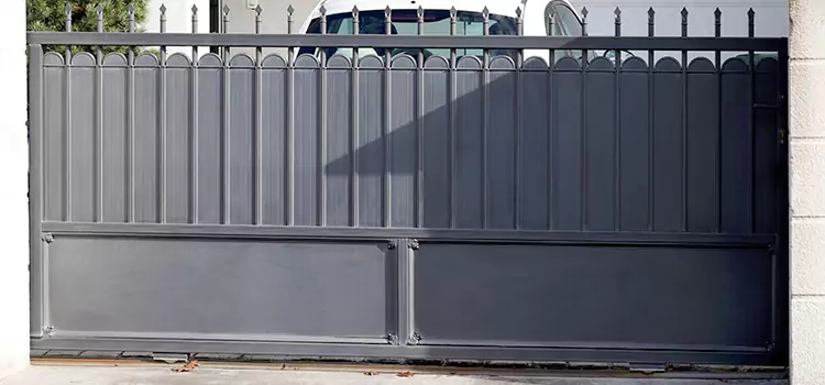 Metal Driveway Gate Installation Geneva
